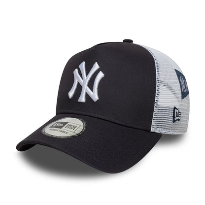 New Era 9FORTY A-Frame Trucker Cap New York Yankees MLB Patch black