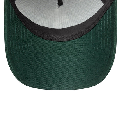 New Era 9FORTY A-Frame Trucker Cap Oakland Athletics MLB Patch green