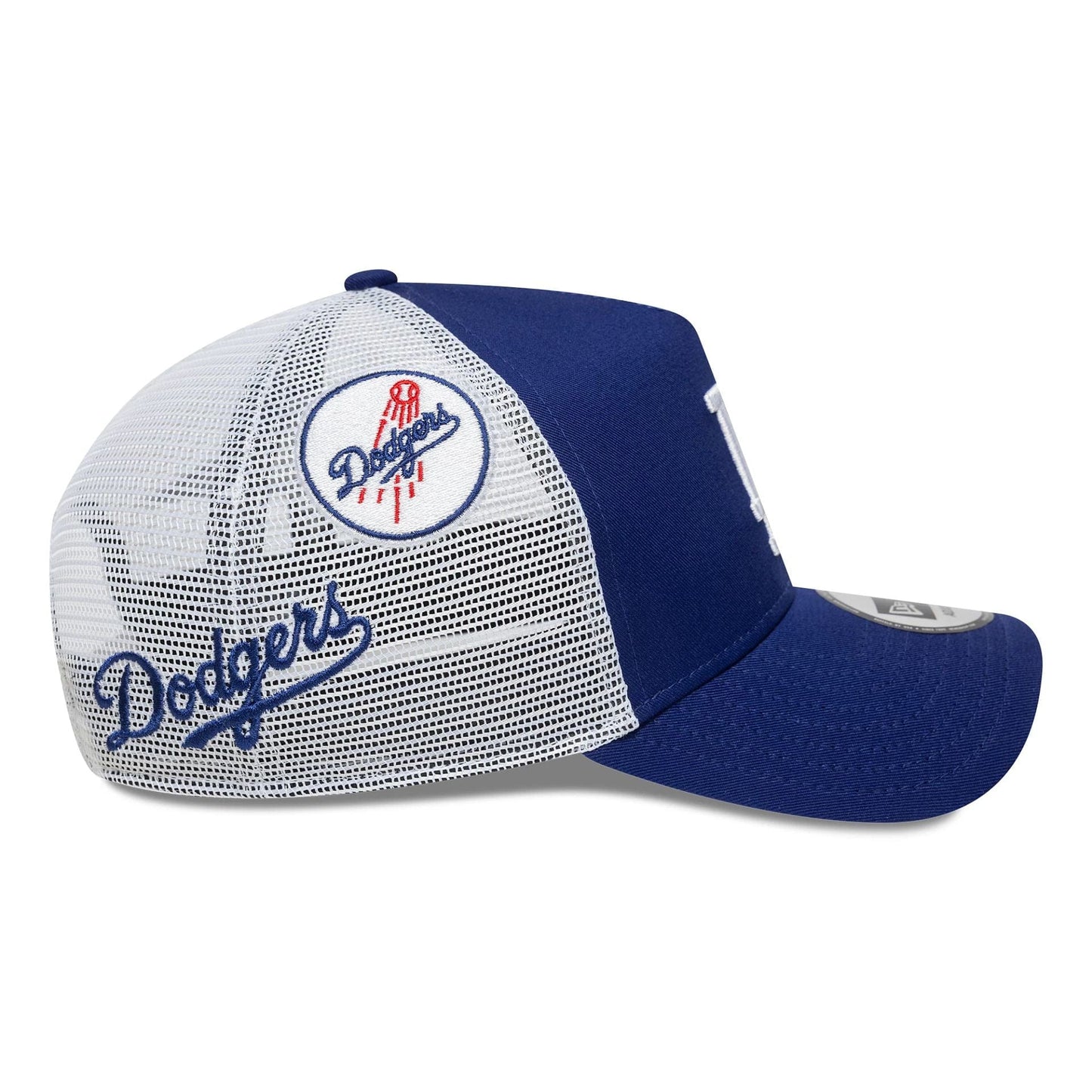 New Era 9FORTY A-Frame Trucker Cap LA Dodgers MLB Patch blue