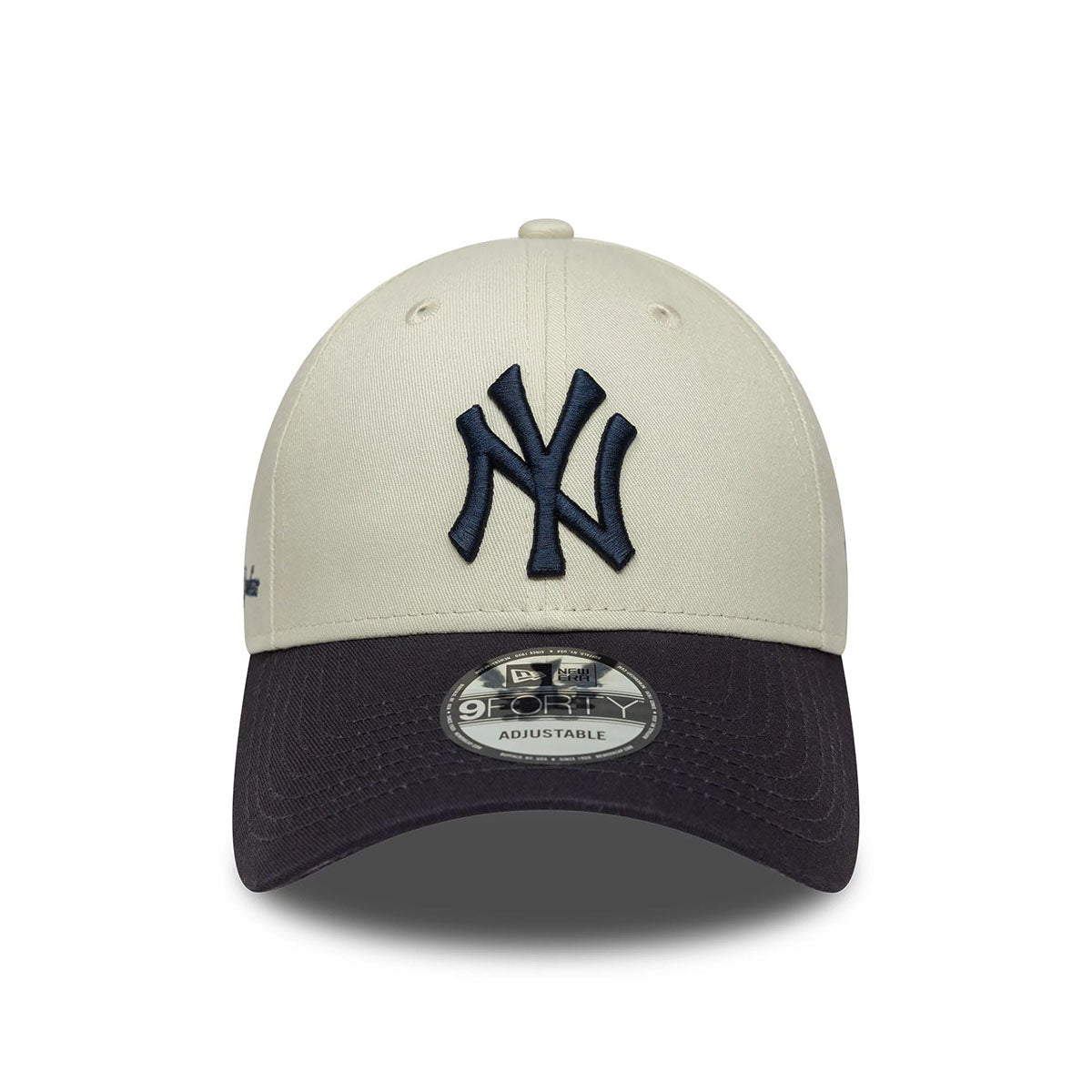 New Era 9FORTY Cap New York Yankees MLB Sidescript beige