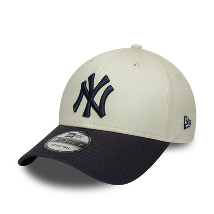 New Era 9FORTY Cap New York Yankees MLB Sidescript beige