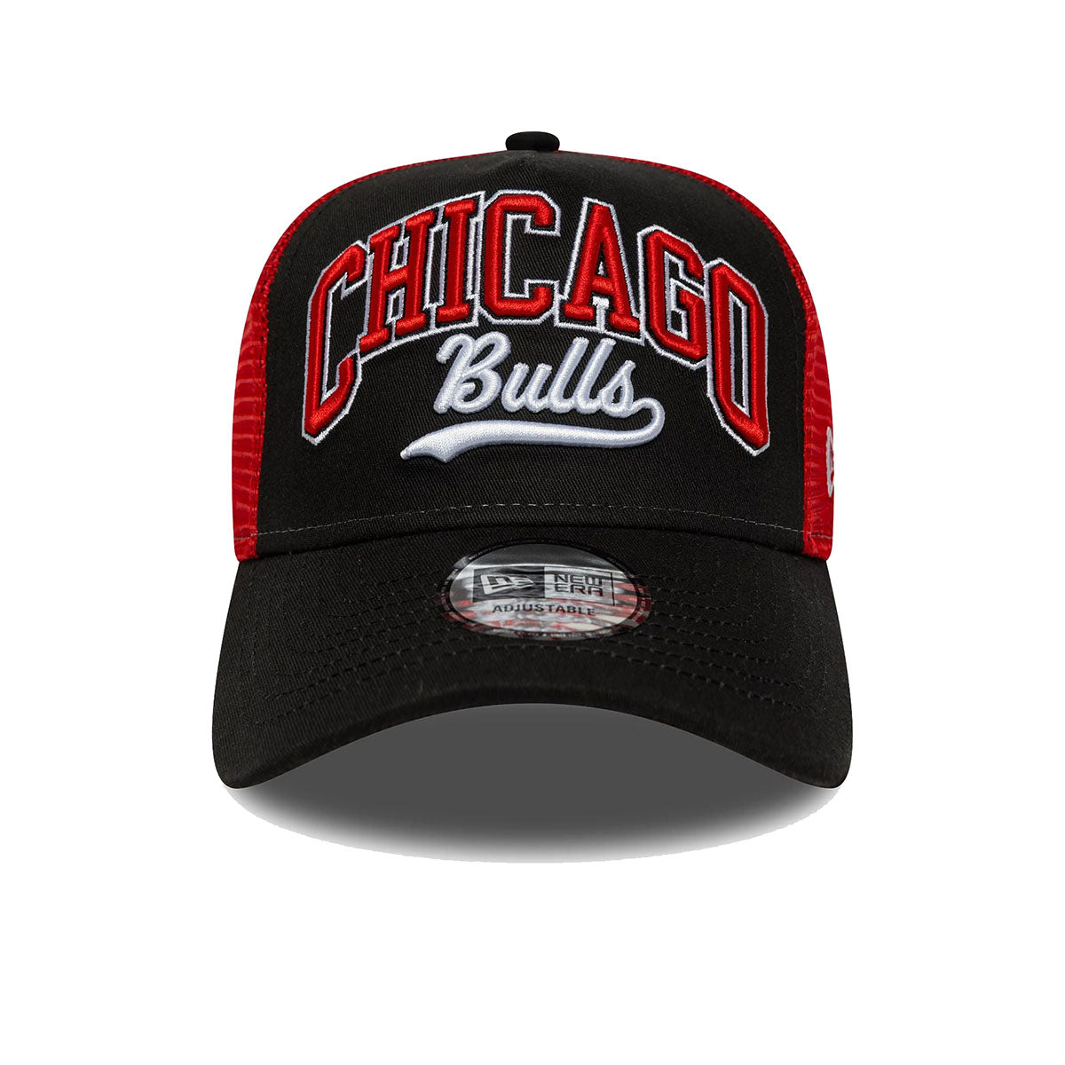 New Era 9FORTY Trucker Cap Chicago Bulls NBA Script black
