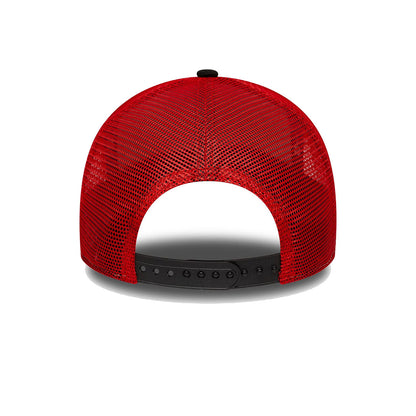 New Era 9FORTY Trucker Cap Chicago Bulls NBA Script black