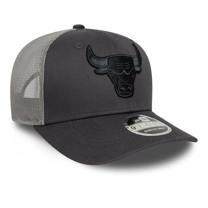 New Era 9SEVENTY Stretch Snap Cap Chicago Bulls NBA Tonal dark grey