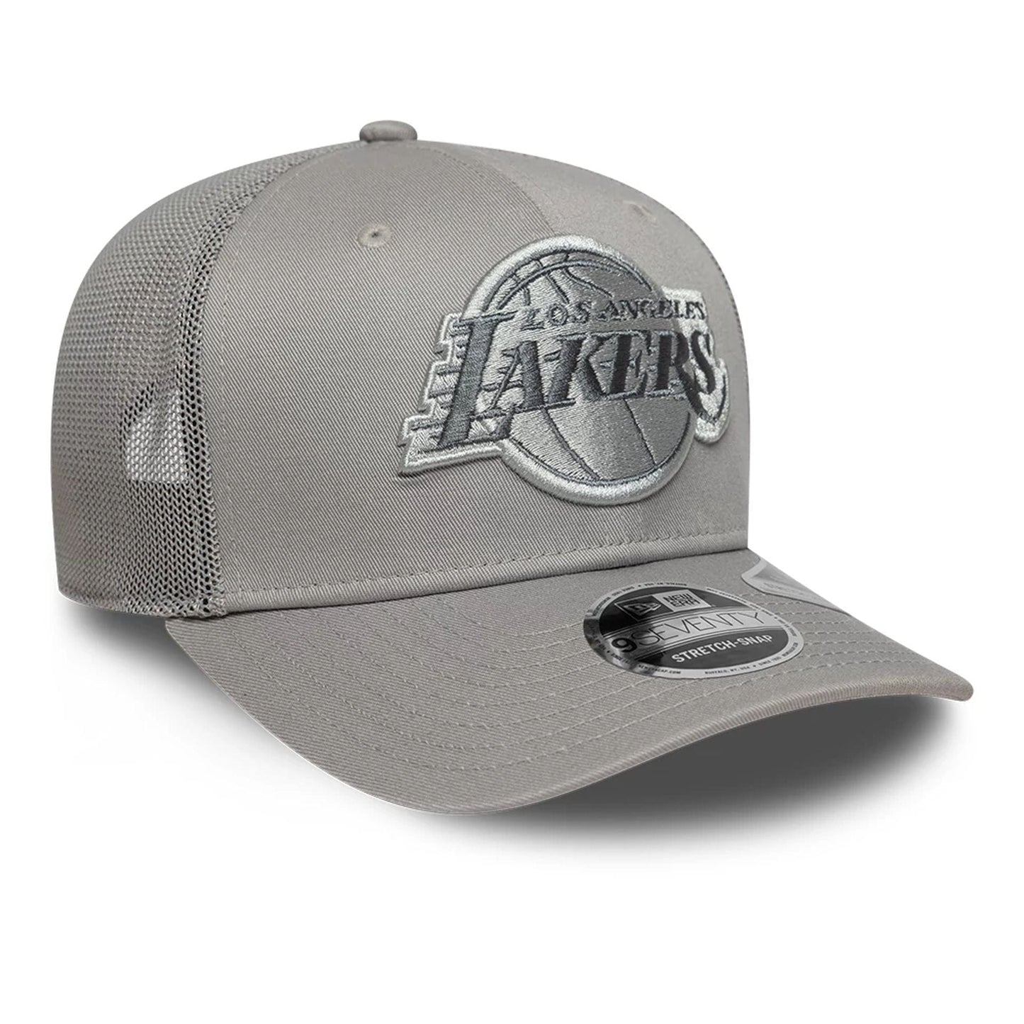 New Era 9SEVENTY Stretch Snap Cap LA Lakers NBA Tonal grey