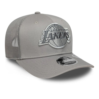 New Era 9SEVENTY Stretch Snap Cap LA Lakers NBA Tonal grey
