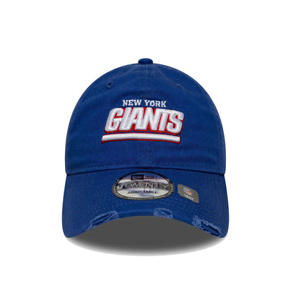 New Era 9TWENTY Cap New York Giants NFL Washed Distressed blue