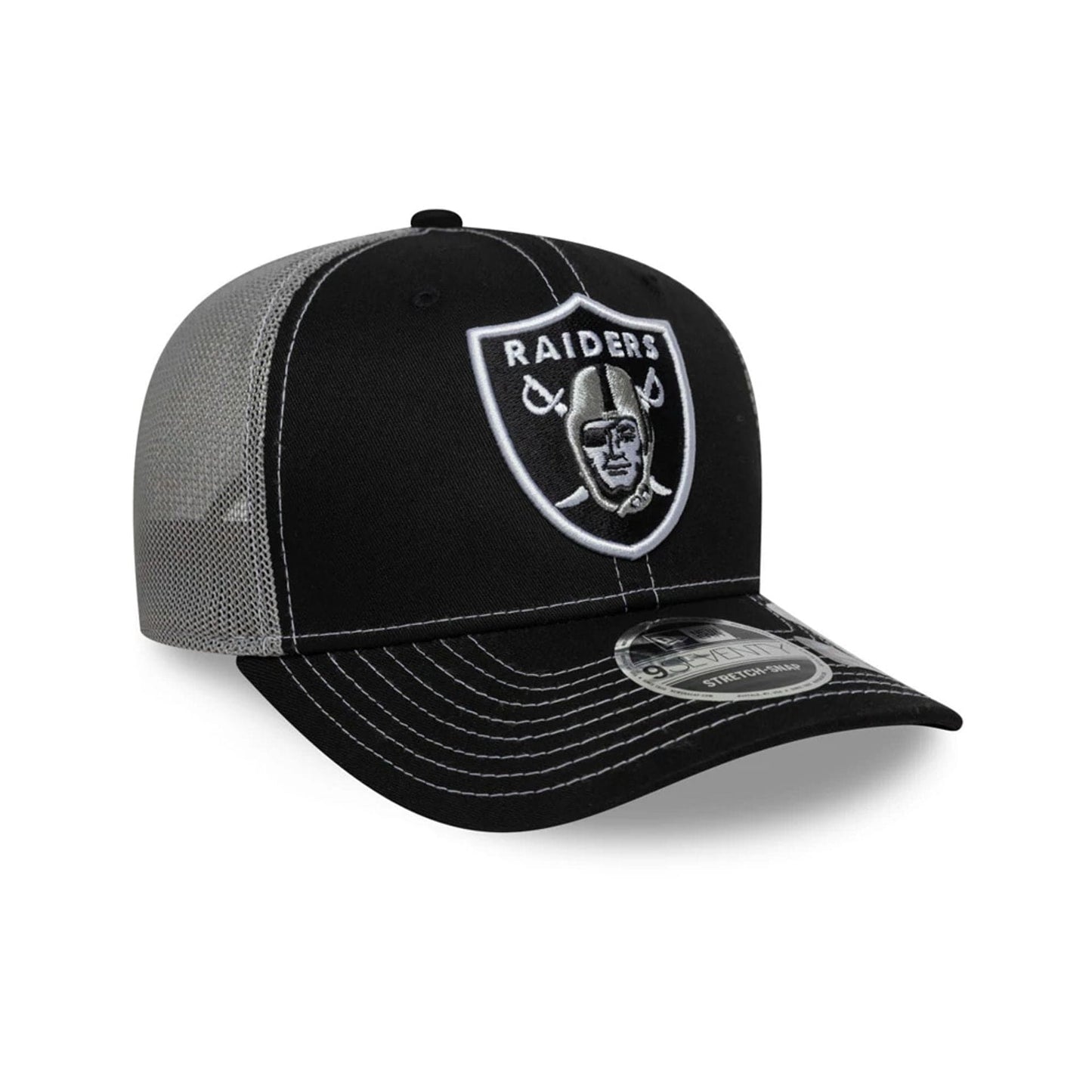 New Era 9SEVENTY Stretch Snap Cap Las Vegas Raiders NFL black