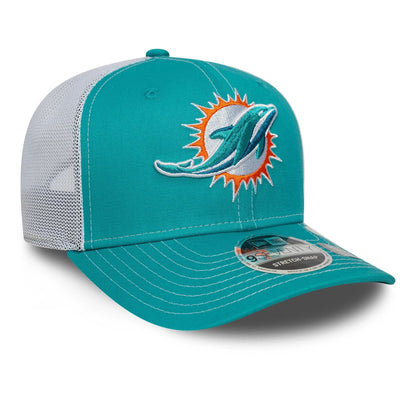 New Era 9SEVENTY Stretch Snap Cap Miami Dolphins NFL turquoise