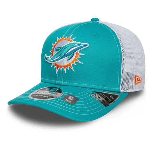 New Era 9SEVENTY Stretch Snap Cap Miami Dolphins NFL turquoise