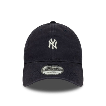 New Era 9TWENTY Cap New York Yankees MLB Mini Logo washed navy