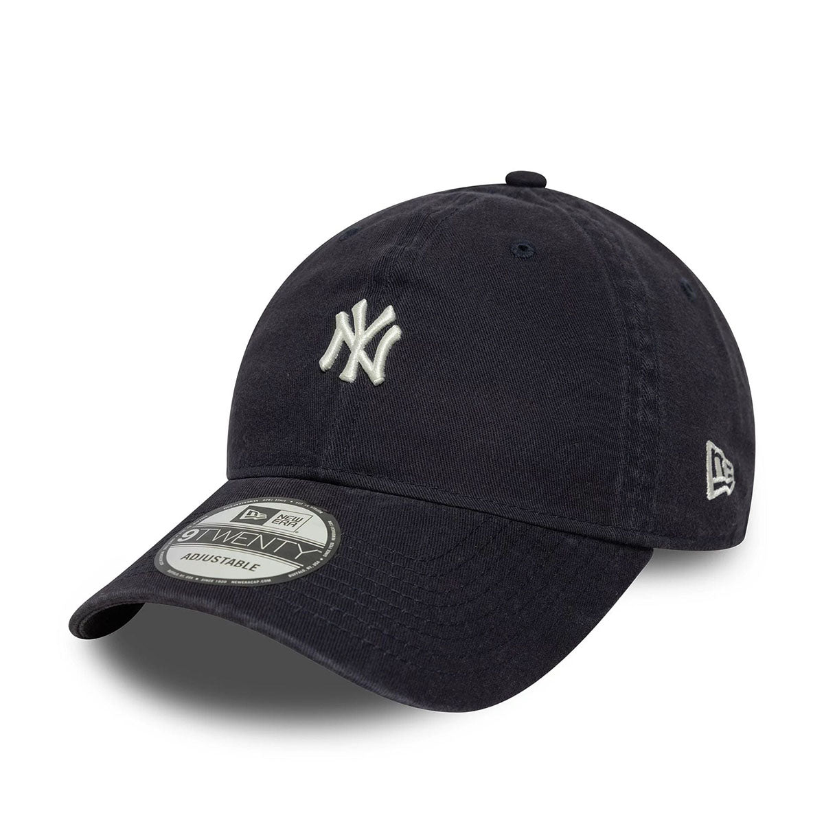 New Era 9TWENTY Cap New York Yankees MLB Mini Logo washed navy