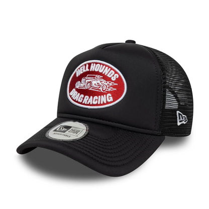 New Era 9FORTY A-Frame Trucker Cap Graphic Patch black