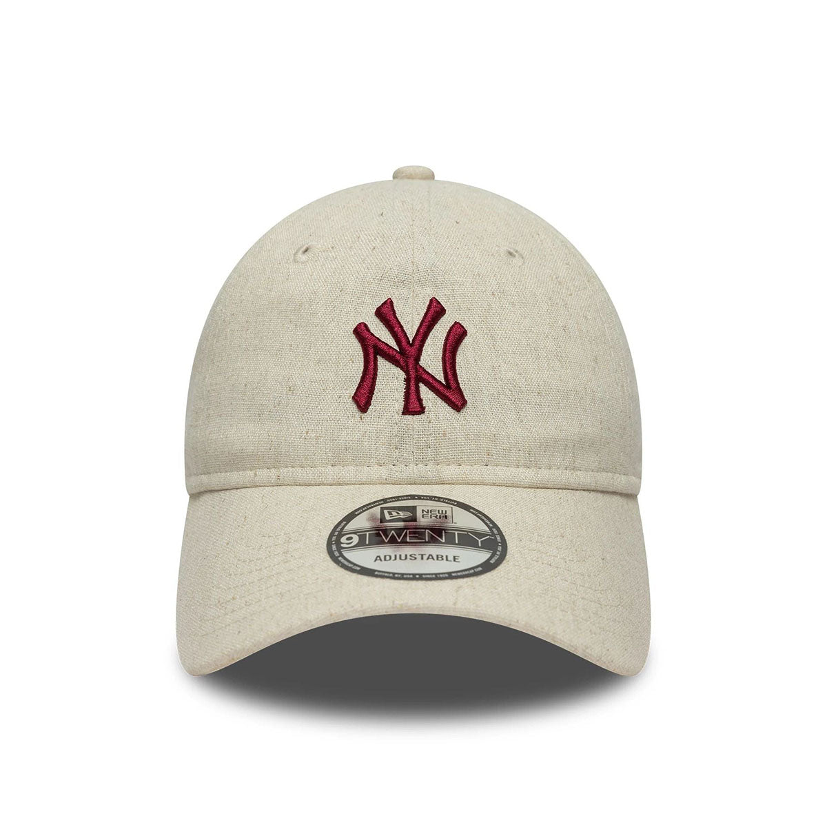 New Era 9TWENTY Cap New York Yankees MLB Leinen beige