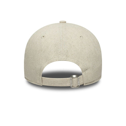 New Era 9TWENTY Cap New York Yankees MLB Leinen beige