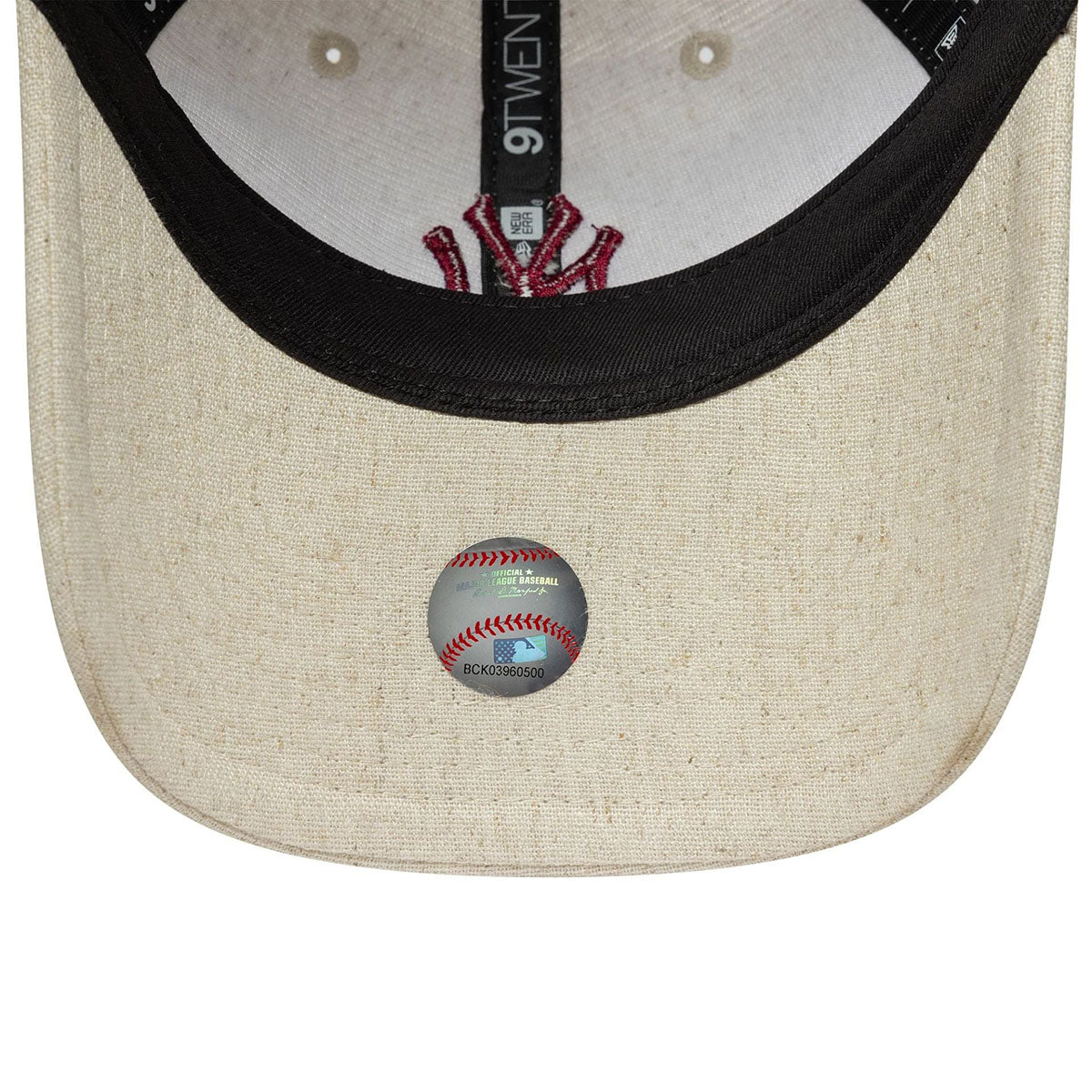New Era 9TWENTY Cap New York Yankees MLB Leinen beige