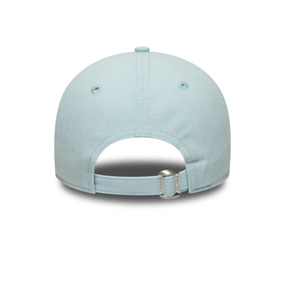 New Era 9TWENTY Cap LA Dodgers MLB Leinen pastel blue