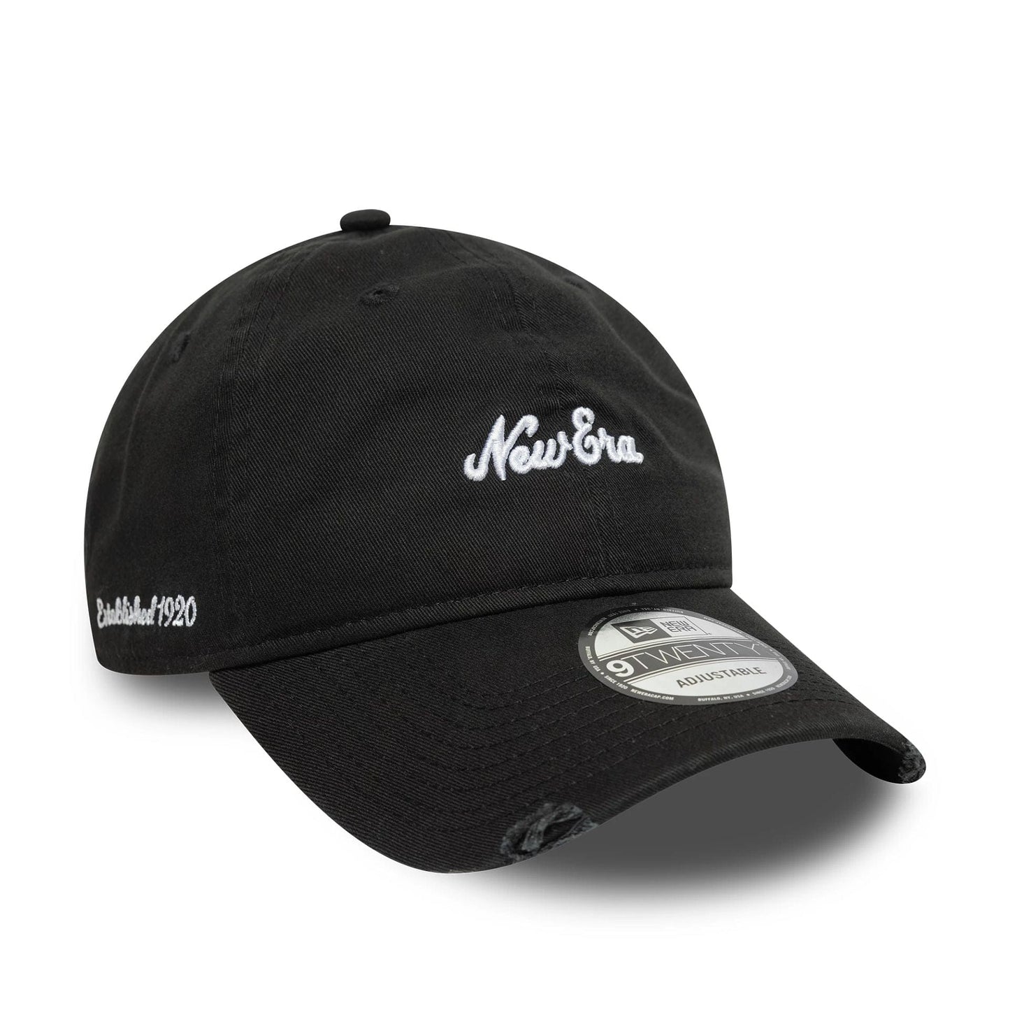 New Era 9TWENTY Cap Distressed black