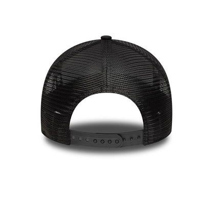 New Era 9FORTY Trucker Cap New Era Distressed Oval Patch black