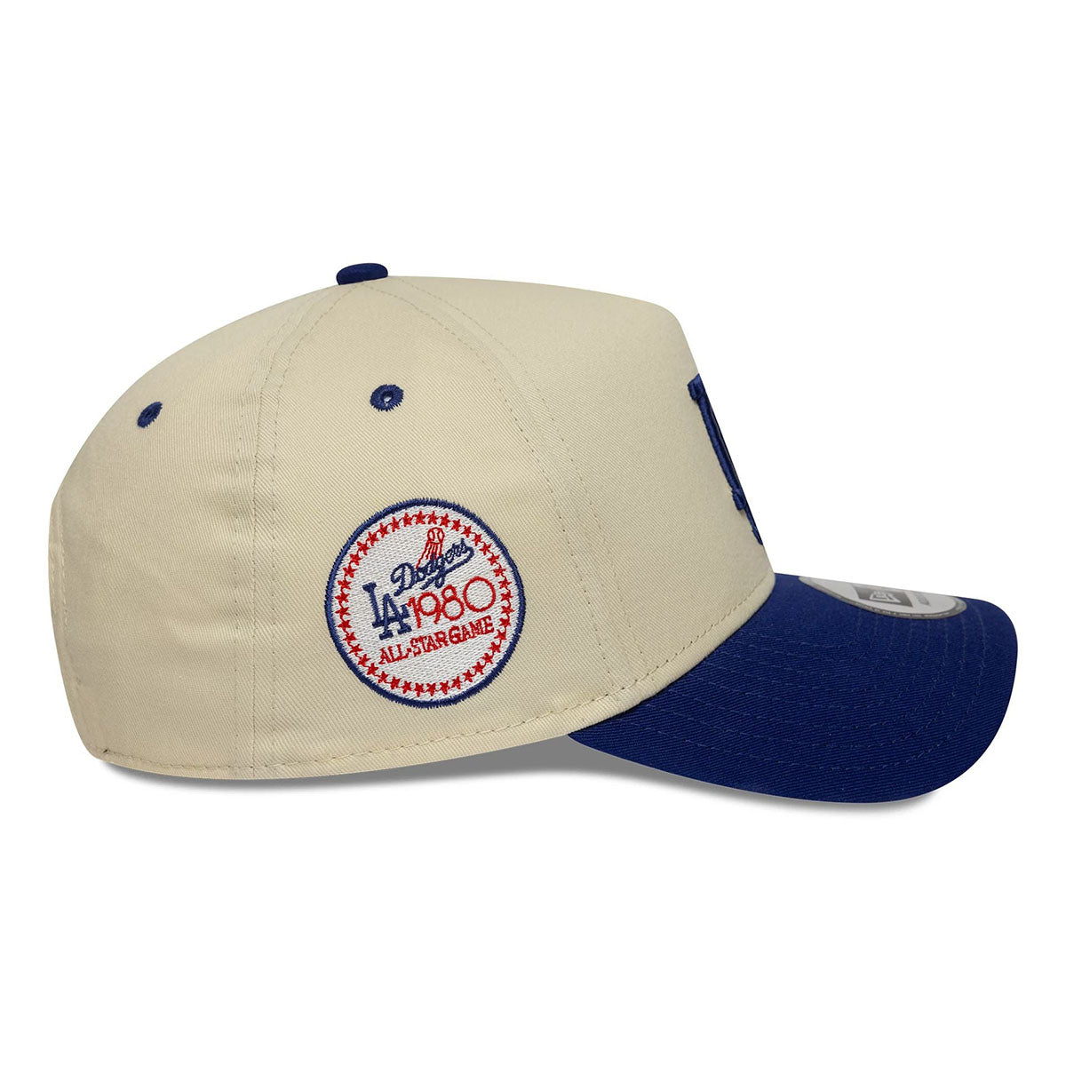 New Era 9FORTY Cap LA Dodgers All Star Game Patch beige
