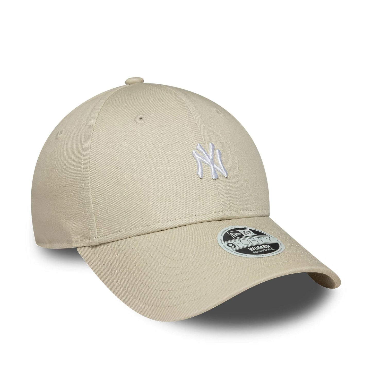 New Era 9FORTY Cap Women New York Yankees MLB Mini Logo beige