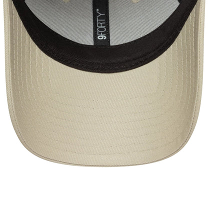 New Era 9FORTY Cap Women New York Yankees MLB Mini Logo beige