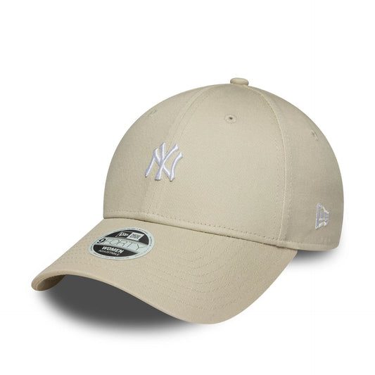 New Era 9FORTY Cap Women New York Yankees MLB Mini Logo beige