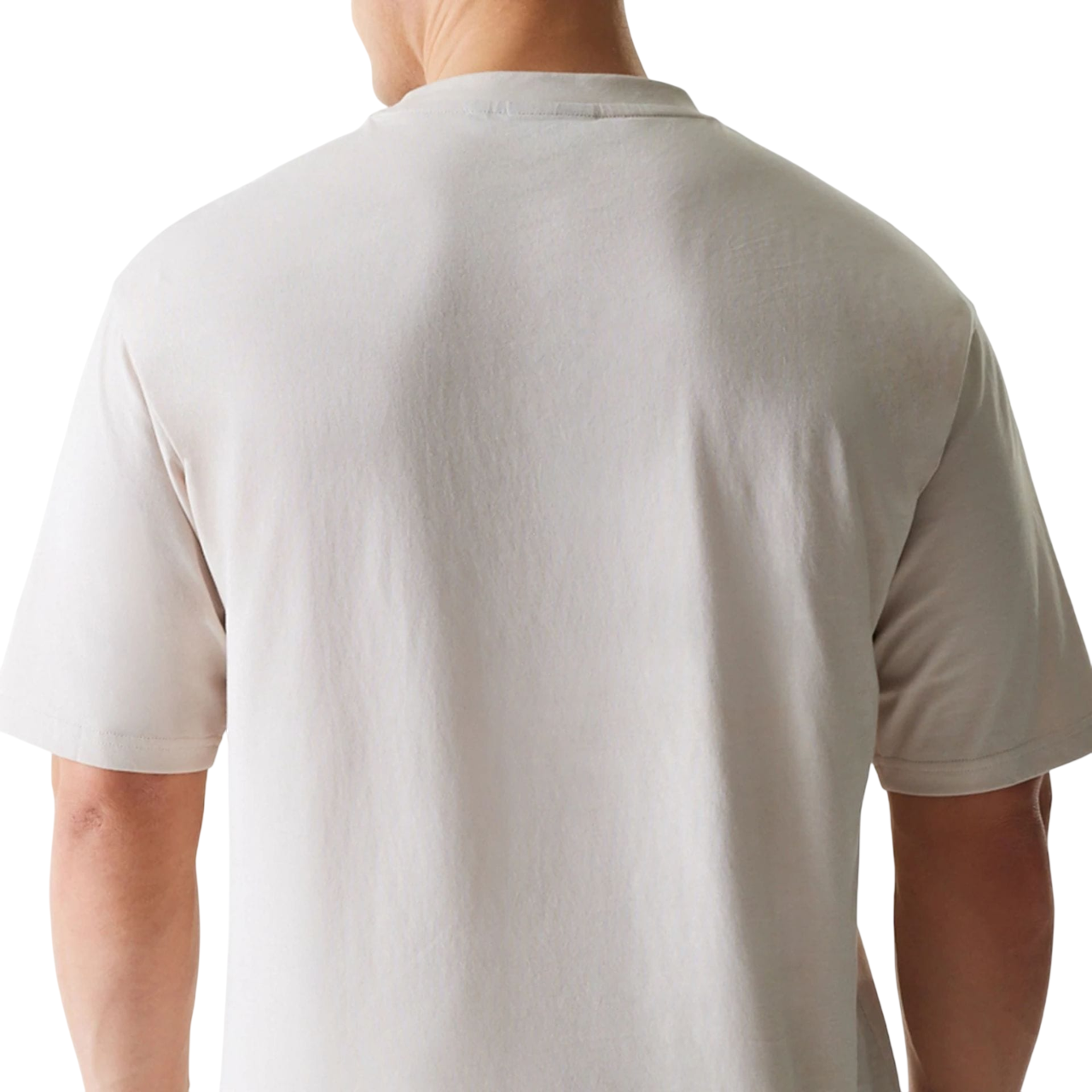 New Era Herren T-Shirt MLB League Essential Oversized New York Yankees beige