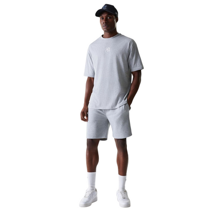 New Era Herren T-Shirt MLB League Essential Oversized New York Yankees grey