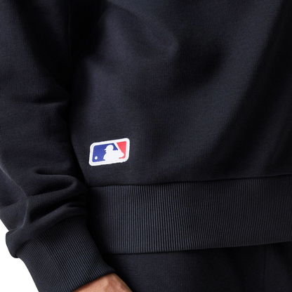 New Era Herren Sweatshirt MLB League Essential French Terry New York Yankees black
