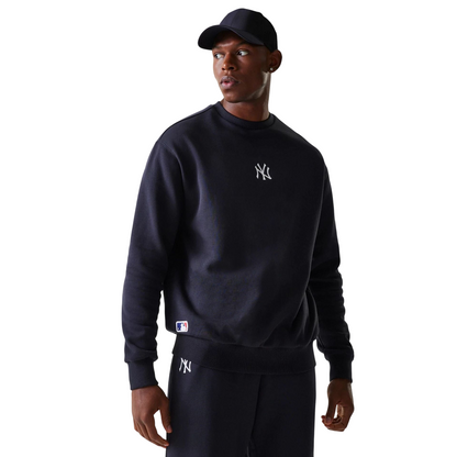 New Era Herren Sweatshirt MLB League Essential French Terry New York Yankees navy