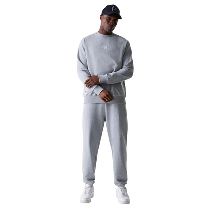 New Era Herren Sweatshirt MLB League Essential French Terry New York Yankees grey