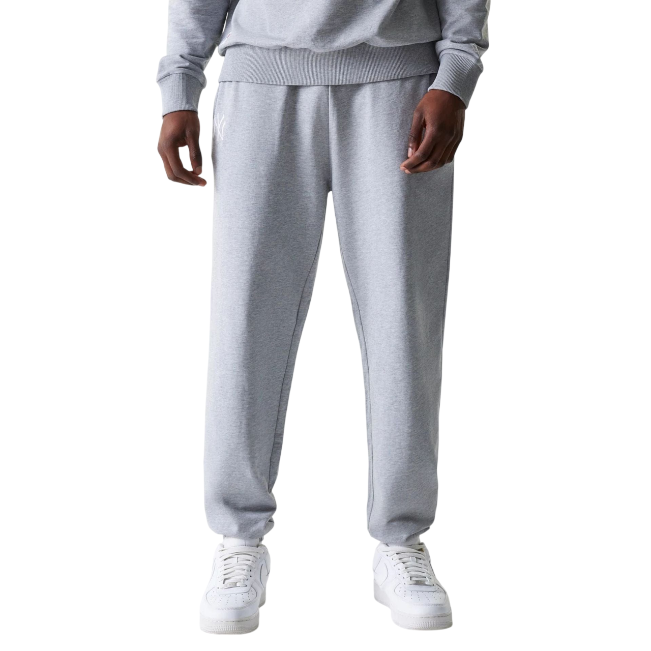 New Era Herren Jogginghose MLB League Essential French Terry New York Yankees grey