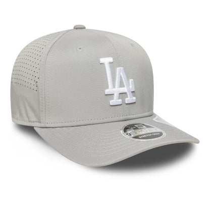 New Era 9SEVENTY Stretch Snap Cap LA Dodgers MLB Perforated grey