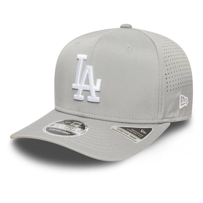 New Era 9SEVENTY Stretch Snap Cap LA Dodgers MLB Perforated grey