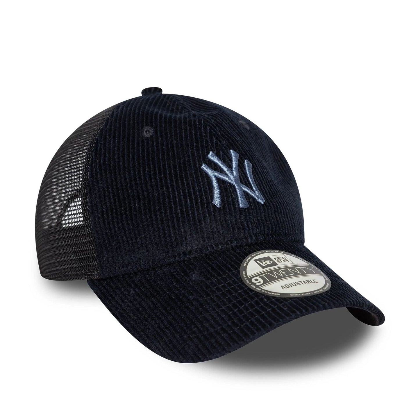 New Era 9TWENTY Trucker Cap New York Yankees MLB Cord navy