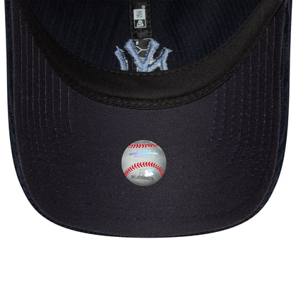 New Era 9TWENTY Trucker Cap New York Yankees MLB Cord navy