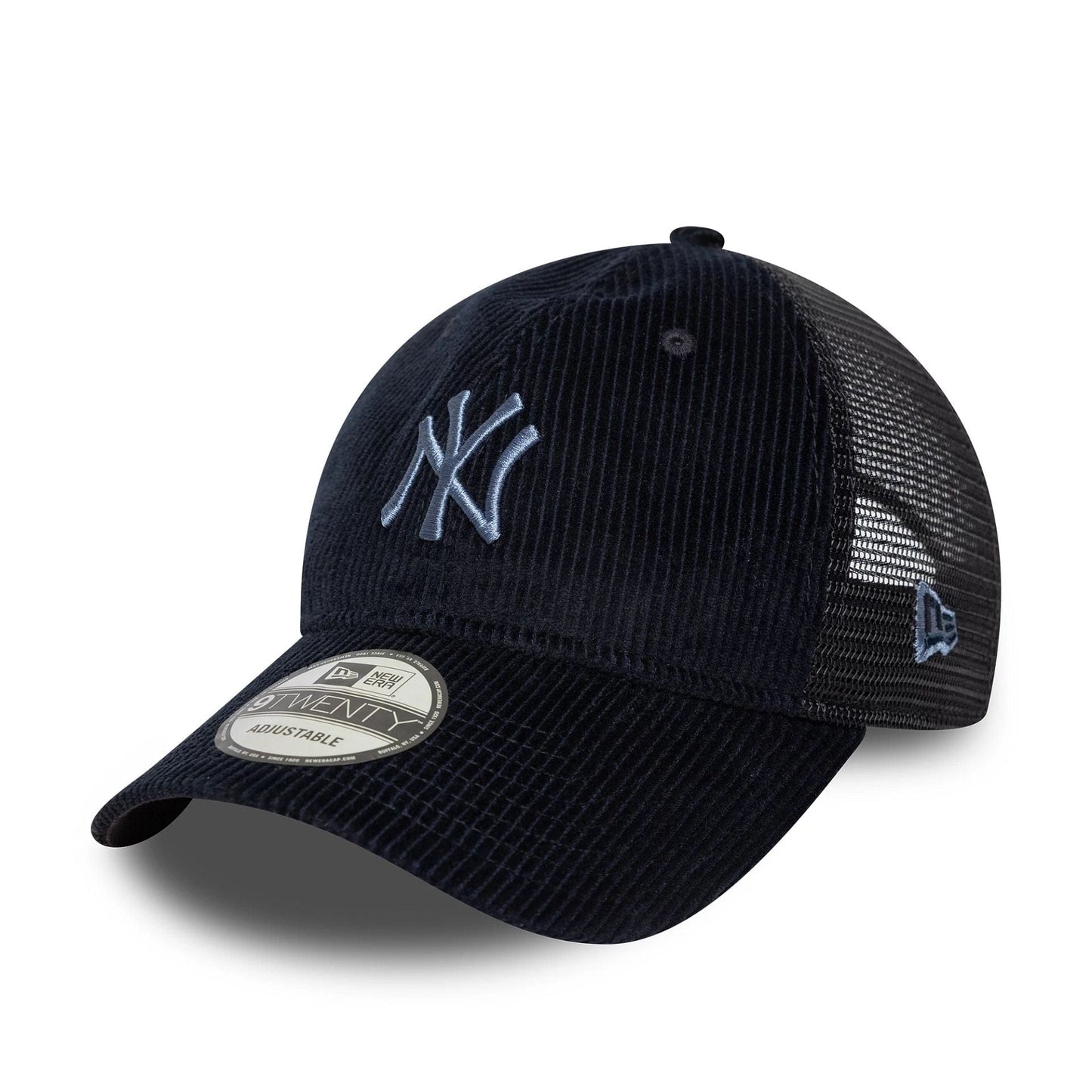 New Era 9TWENTY Trucker Cap New York Yankees MLB Cord navy