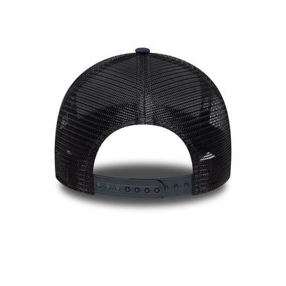 New Era 9FORTY A-Frame Trucker Cap New York Yankees MLB Script navy