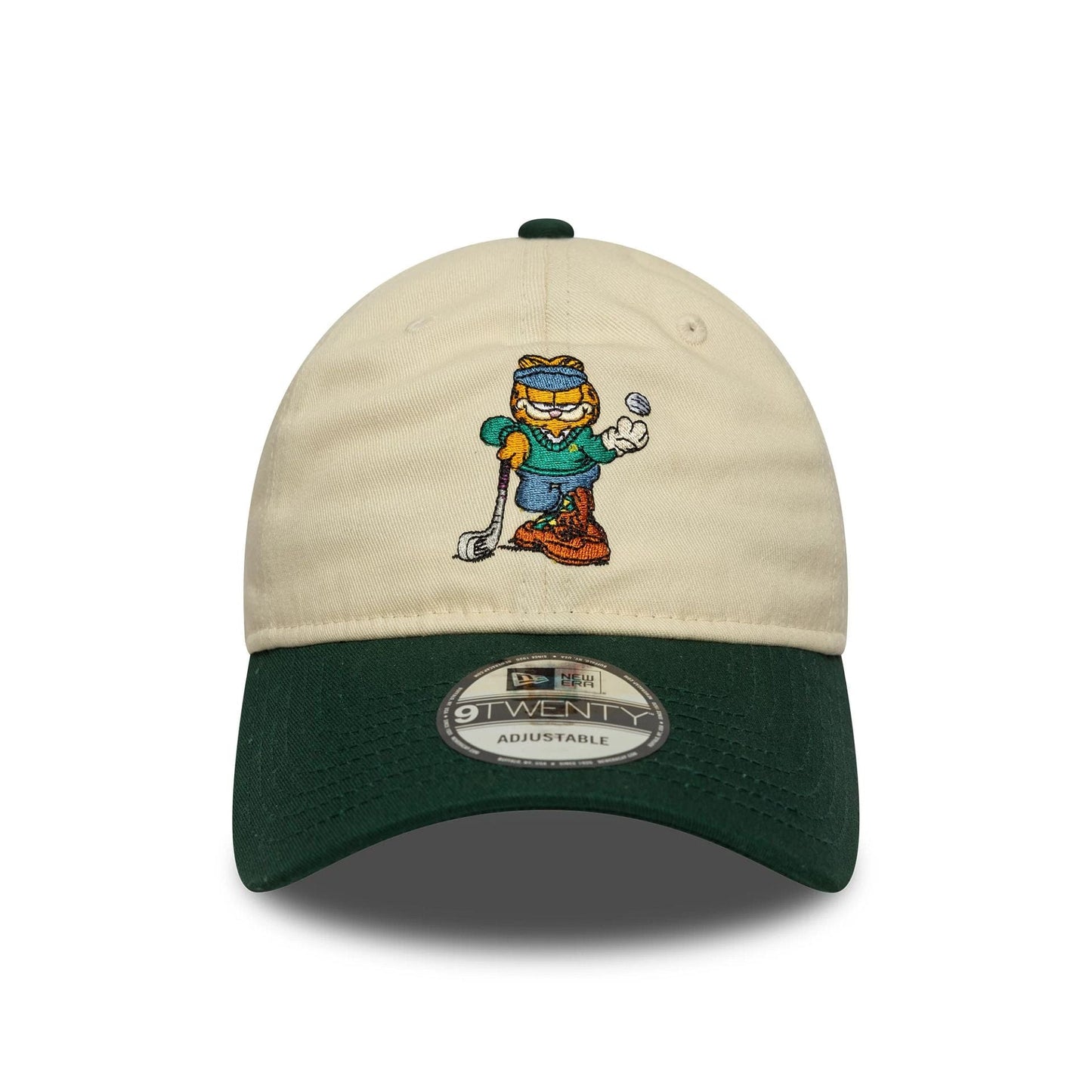 New Era 9TWENTY Cap Garfield Golf Nickelodeon beige