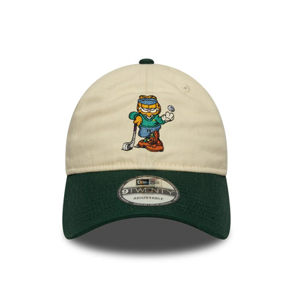 New Era 9TWENTY Cap Garfield Golf Nickelodeon beige