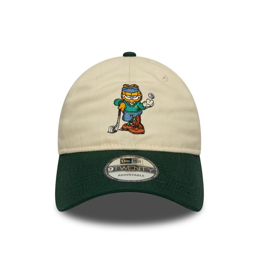 New Era 9TWENTY Cap Garfield Golf Nickelodeon beige