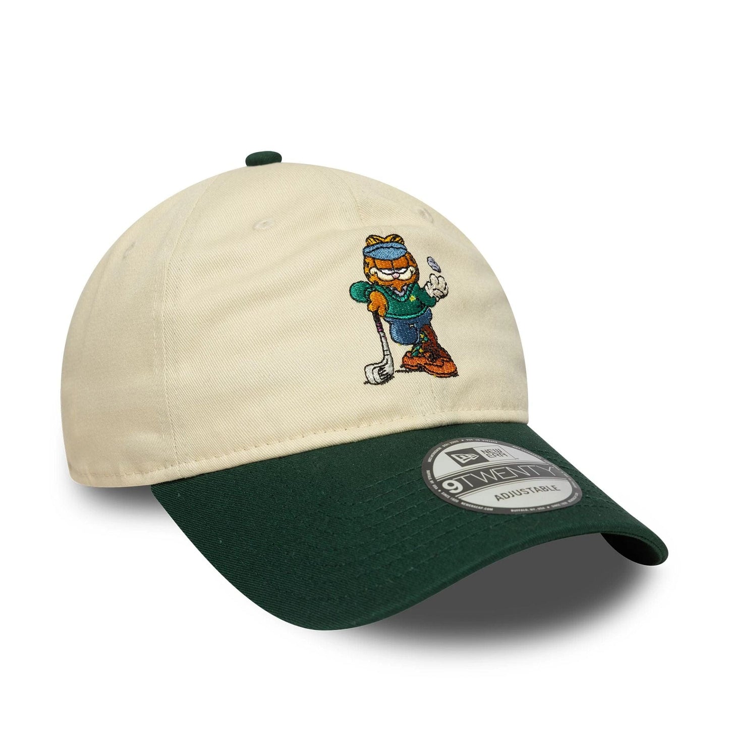 New Era 9TWENTY Cap Garfield Golf Nickelodeon beige