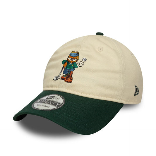 New Era 9TWENTY Cap Garfield Golf Nickelodeon beige