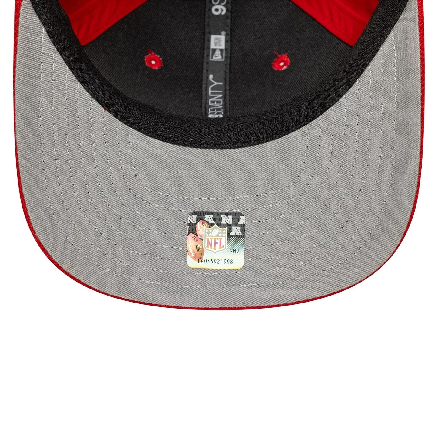 New Era 9SEVENTY Stretch Snap Cap Kansas City Chiefs NFL Patch red