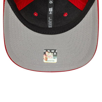 New Era 9SEVENTY Stretch Snap Cap Kansas City Chiefs NFL Patch red
