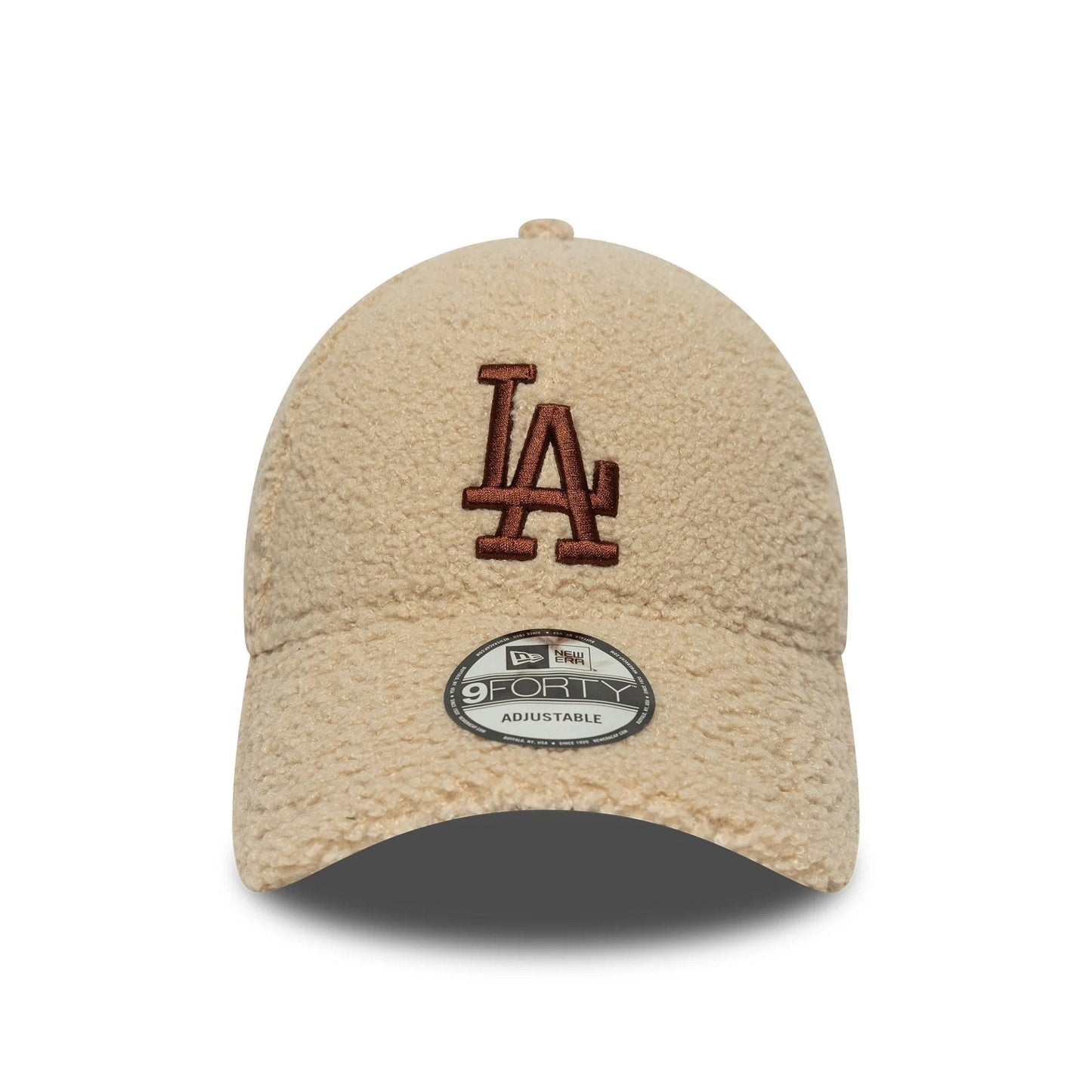 New Era 9FORTY Women Cap LA Dodgers Sherpa Borg beige