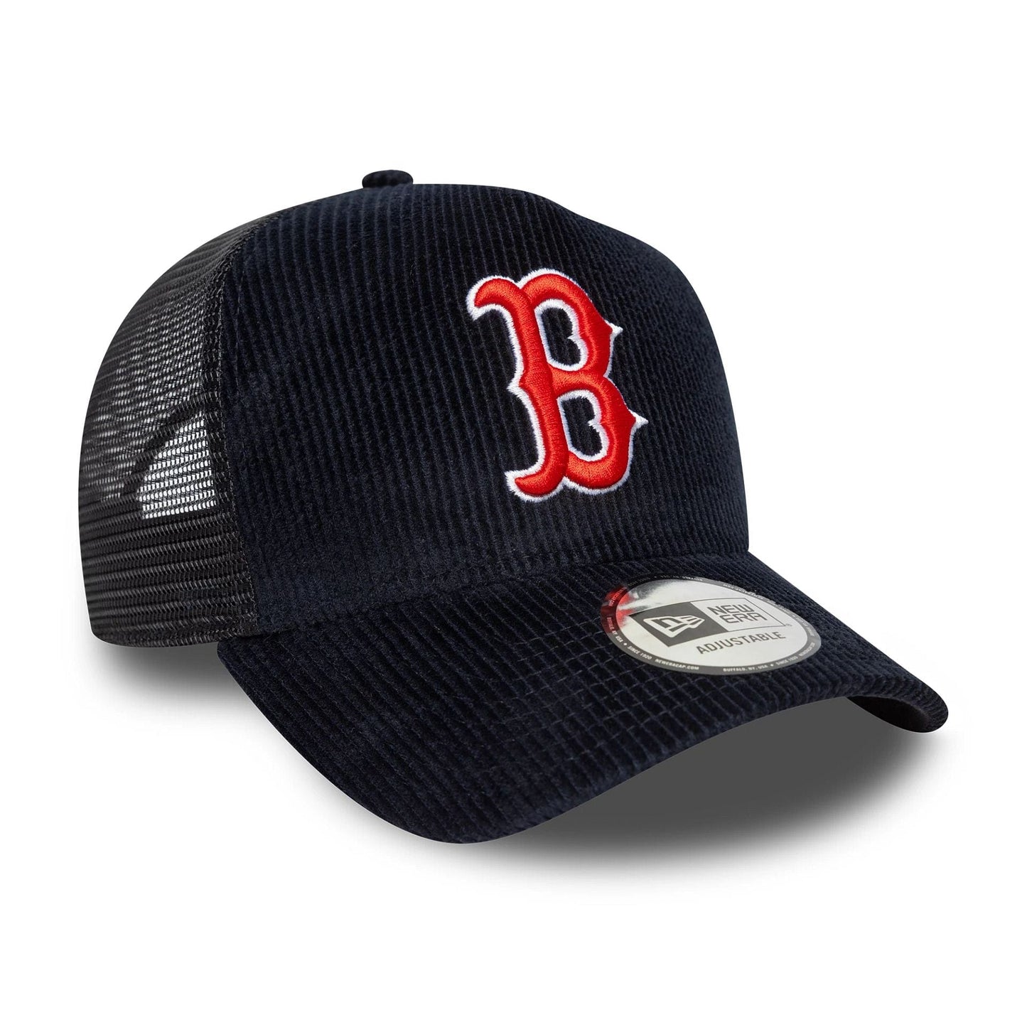 New Era 9FORTY A-Frame Trucker Cap Boston Red Sox MLB Cord navy