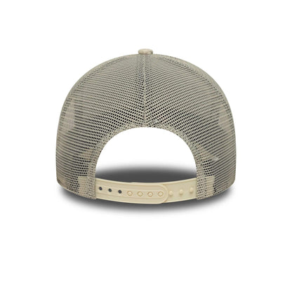 New Era 9FORTY A-Frame Trucker Cap LA Dodgers MLB Cord beige