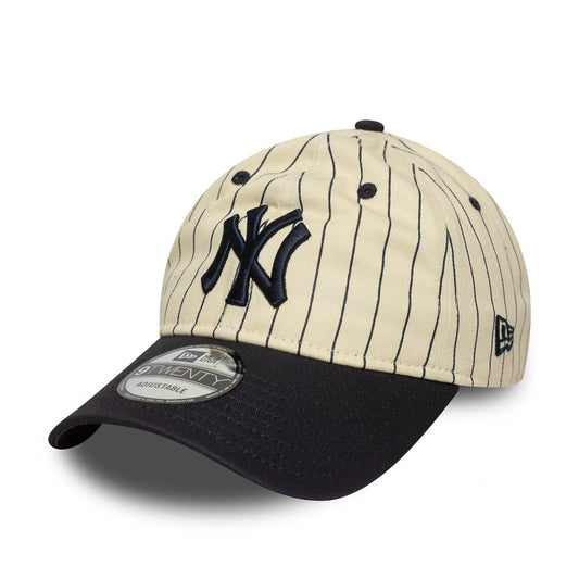 New Era 9TWENTY Cap New York Yankees Pinstripe navy/beige